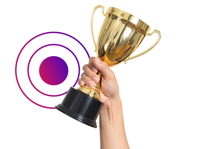 Hand carrying trophy - desktop