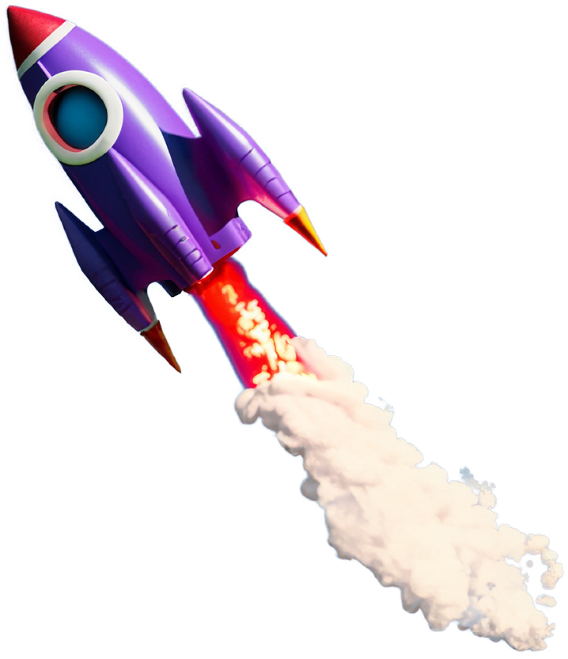 Rocket Isolated