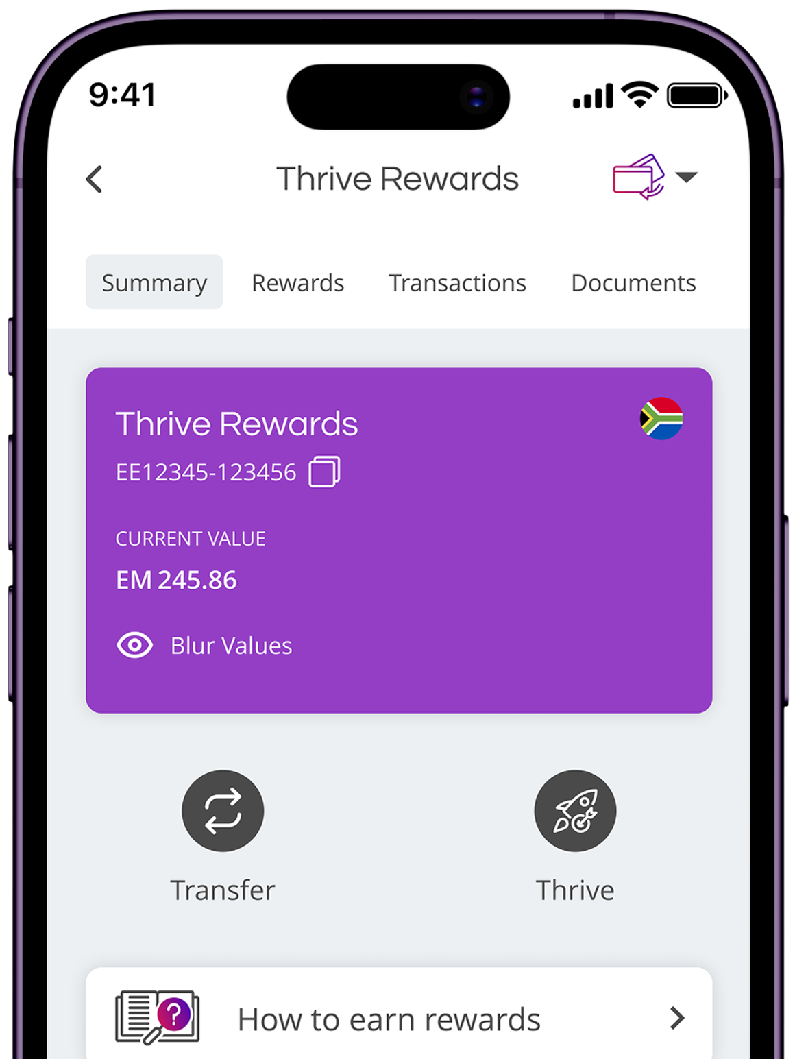Save with thrive