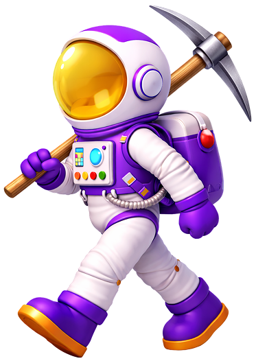 Spaceman walking - mobile