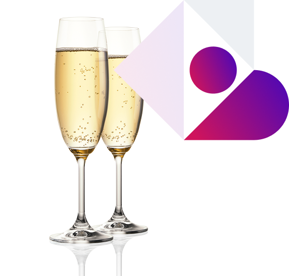 Wine drinking glass